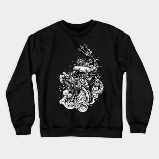 Viking and God Thor Crewneck Sweatshirt